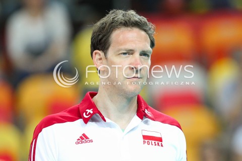  05.06.2015 CZESTOCHOWA<br />SIATKOWKA MEZCZYZN LIGA SWIATOWA 2015 <br />FIVB VOLLEYBALL WORLD LEAGUE 2015 <br />MECZ POLSKA - IRAN ( POLAND - IRAN ) <br />N/Z STEPHANE ANTIGA TRENER ( HEAD COACH ) <br /> 