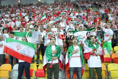  05.06.2015 CZESTOCHOWA<br />SIATKOWKA MEZCZYZN LIGA SWIATOWA 2015 <br />FIVB VOLLEYBALL WORLD LEAGUE 2015 <br />MECZ POLSKA - IRAN ( POLAND - IRAN ) <br />N/Z KIBICE IRANU DOPING EMOCJE IRAN<br /> 