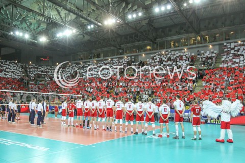  05.06.2015 CZESTOCHOWA<br />SIATKOWKA MEZCZYZN LIGA SWIATOWA 2015 <br />FIVB VOLLEYBALL WORLD LEAGUE 2015 <br />MECZ POLSKA - IRAN ( POLAND - IRAN ) <br />N/Z KIBICE DOPING OPRAWA BIALO CZERWONE BARWY HYMN NARODOWY EMOCJE SIATKARZE REPREZENTACJA<br /> 