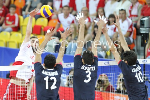  05.06.2015 CZESTOCHOWA<br />SIATKOWKA MEZCZYZN LIGA SWIATOWA 2015 <br />FIVB VOLLEYBALL WORLD LEAGUE 2015 <br />MECZ POLSKA - IRAN ( POLAND - IRAN ) <br />N/Z MATEUSZ MIKA <br /> 