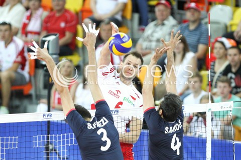  05.06.2015 CZESTOCHOWA<br />SIATKOWKA MEZCZYZN LIGA SWIATOWA 2015 <br />FIVB VOLLEYBALL WORLD LEAGUE 2015 <br />MECZ POLSKA - IRAN ( POLAND - IRAN ) <br />N/Z BARTOSZ KUREK <br /> 