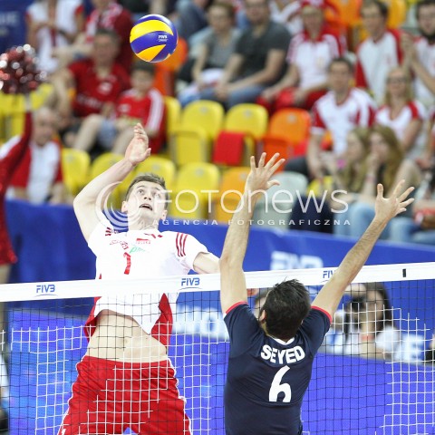  05.06.2015 CZESTOCHOWA<br />SIATKOWKA MEZCZYZN LIGA SWIATOWA 2015 <br />FIVB VOLLEYBALL WORLD LEAGUE 2015 <br />MECZ POLSKA - IRAN ( POLAND - IRAN ) <br />N/Z PIOTR NOWAKOWSKI <br /> 