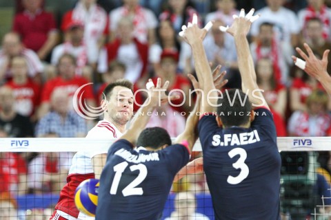  05.06.2015 CZESTOCHOWA<br />SIATKOWKA MEZCZYZN LIGA SWIATOWA 2015 <br />FIVB VOLLEYBALL WORLD LEAGUE 2015 <br />MECZ POLSKA - IRAN ( POLAND - IRAN ) <br />N/Z BARTOSZ KUREK <br /> 