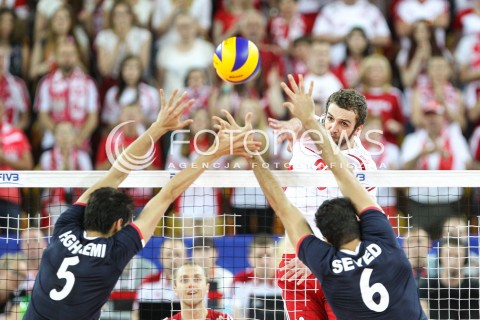  05.06.2015 CZESTOCHOWA<br />SIATKOWKA MEZCZYZN LIGA SWIATOWA 2015 <br />FIVB VOLLEYBALL WORLD LEAGUE 2015 <br />MECZ POLSKA - IRAN ( POLAND - IRAN ) <br />N/Z MATEUSZ MIKA <br /> 