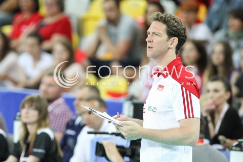  05.06.2015 CZESTOCHOWA<br />SIATKOWKA MEZCZYZN LIGA SWIATOWA 2015 <br />FIVB VOLLEYBALL WORLD LEAGUE 2015 <br />MECZ POLSKA - IRAN ( POLAND - IRAN ) <br />N/Z STEPHANE ANTIGA TRENER ( HEAD COACH ) SYLWETKA <br /> 