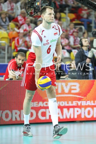  05.06.2015 CZESTOCHOWA<br />SIATKOWKA MEZCZYZN LIGA SWIATOWA 2015 <br />FIVB VOLLEYBALL WORLD LEAGUE 2015 <br />MECZ POLSKA - IRAN ( POLAND - IRAN ) <br />N/Z BARTOSZ KUREK SYLWETKA <br /> 