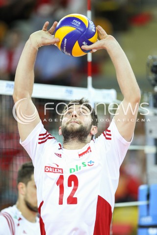  05.06.2015 CZESTOCHOWA<br />SIATKOWKA MEZCZYZN LIGA SWIATOWA 2015 <br />FIVB VOLLEYBALL WORLD LEAGUE 2015 <br />MECZ POLSKA - IRAN ( POLAND - IRAN ) <br />N/Z GRZEGORZ LOMACZ SYLWETKA <br /> 