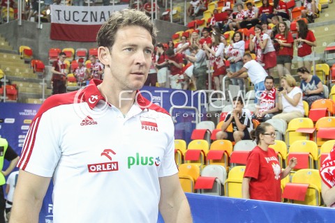  06.06.2015 CZESTOCHOWA<br />SIATKOWKA MEZCZYZN LIGA SWIATOWA 2015 <br />FIVB VOLLEYBALL WORLD LEAGUE 2015 <br />MECZ POLSKA - IRAN ( POLAND - IRAN ) <br />N/Z STEPHANE ANTIGA TRENER ( HEAD COACH ) <br /> 