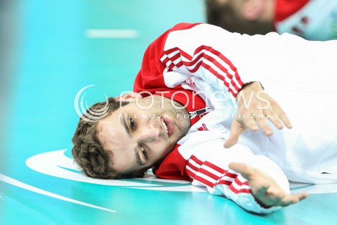  06.06.2015 CZESTOCHOWA<br />SIATKOWKA MEZCZYZN LIGA SWIATOWA 2015 <br />FIVB VOLLEYBALL WORLD LEAGUE 2015 <br />MECZ POLSKA - IRAN ( POLAND - IRAN ) <br />N/Z MATEUSZ MIKA <br /> 