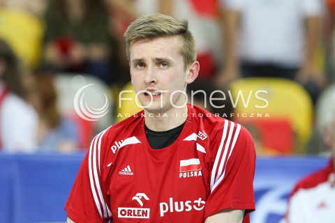  06.06.2015 CZESTOCHOWA<br />SIATKOWKA MEZCZYZN LIGA SWIATOWA 2015 <br />FIVB VOLLEYBALL WORLD LEAGUE 2015 <br />MECZ POLSKA - IRAN ( POLAND - IRAN ) <br />N/Z MATEUSZ BIENIEK <br /> 