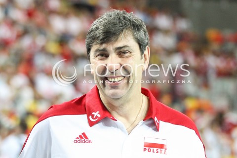  06.06.2015 CZESTOCHOWA<br />SIATKOWKA MEZCZYZN LIGA SWIATOWA 2015 <br />FIVB VOLLEYBALL WORLD LEAGUE 2015 <br />MECZ POLSKA - IRAN ( POLAND - IRAN ) <br />N/Z PHILIPPE BLAIN II TRENER ( ASSISTANT COACH ) <br /> 