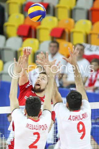 06.06.2015 CZESTOCHOWA<br />SIATKOWKA MEZCZYZN LIGA SWIATOWA 2015 <br />FIVB VOLLEYBALL WORLD LEAGUE 2015 <br />MECZ POLSKA - IRAN ( POLAND - IRAN ) <br />N/Z MICHAL KUBIAK <br /> 