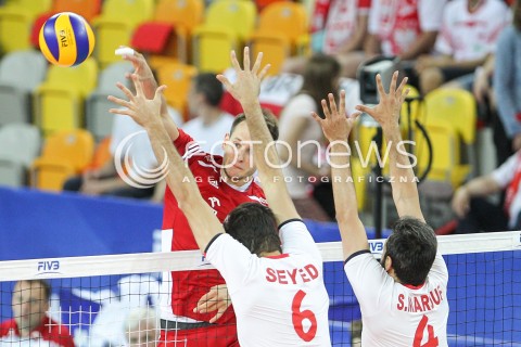 06.06.2015 CZESTOCHOWA<br />SIATKOWKA MEZCZYZN LIGA SWIATOWA 2015 <br />FIVB VOLLEYBALL WORLD LEAGUE 2015 <br />MECZ POLSKA - IRAN ( POLAND - IRAN ) <br />N/Z BARTOSZ KUREK <br /> 