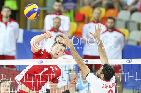  06.06.2015 CZESTOCHOWA<br />SIATKOWKA MEZCZYZN LIGA SWIATOWA 2015 <br />FIVB VOLLEYBALL WORLD LEAGUE 2015 <br />MECZ POLSKA - IRAN ( POLAND - IRAN ) <br />N/Z PIOTR NOWAKOWSKI <br /> 