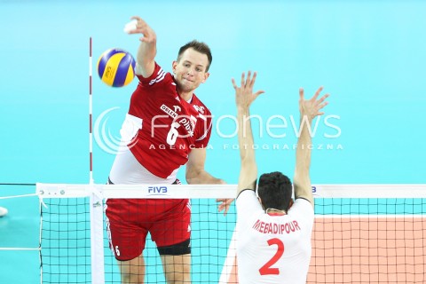  06.06.2015 CZESTOCHOWA<br />SIATKOWKA MEZCZYZN LIGA SWIATOWA 2015 <br />FIVB VOLLEYBALL WORLD LEAGUE 2015 <br />MECZ POLSKA - IRAN ( POLAND - IRAN ) <br />N/Z BARTOSZ KUREK <br /> 