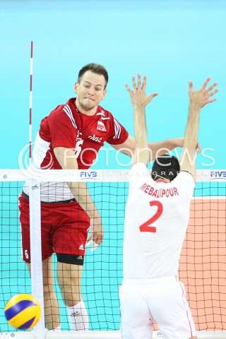  06.06.2015 CZESTOCHOWA<br />SIATKOWKA MEZCZYZN LIGA SWIATOWA 2015 <br />FIVB VOLLEYBALL WORLD LEAGUE 2015 <br />MECZ POLSKA - IRAN ( POLAND - IRAN ) <br />N/Z BARTOSZ KUREK <br /> 