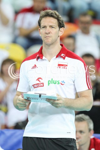  06.06.2015 CZESTOCHOWA<br />SIATKOWKA MEZCZYZN LIGA SWIATOWA 2015 <br />FIVB VOLLEYBALL WORLD LEAGUE 2015 <br />MECZ POLSKA - IRAN ( POLAND - IRAN ) <br />N/Z STEPHANE ANTIGA TRENER ( HEAD COACH ) <br /> 