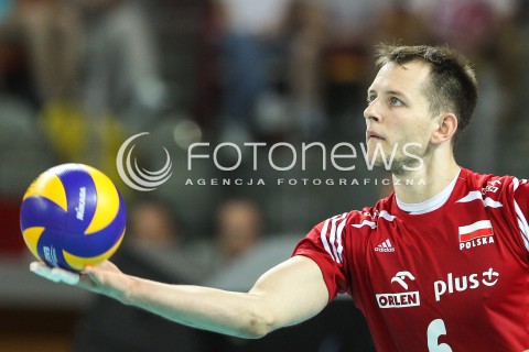  06.06.2015 CZESTOCHOWA<br />SIATKOWKA MEZCZYZN LIGA SWIATOWA 2015 <br />FIVB VOLLEYBALL WORLD LEAGUE 2015 <br />MECZ POLSKA - IRAN ( POLAND - IRAN ) <br />N/Z BARTOSZ KUREK SYLWETKA <br /> 