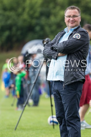  20.06.2015 LODZ POLAND<br />PILKA NOZNA <br />BIZNESOWA LIGA POMOCY NA RZECZ FUNDACJI GAJUSZ<br />N/Z CZESLAW MICHNIEWICZ SYLWETKA<br /> 