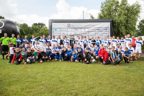  20.06.2015 LODZ POLAND<br />PILKA NOZNA <br />BIZNESOWA LIGA POMOCY NA RZECZ FUNDACJI GAJUSZ<br />N/Z ZDJECIE GRUPOWE GRUPOWKA<br /> 