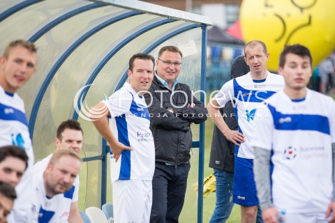  20.06.2015 LODZ POLAND<br />PILKA NOZNA <br />BIZNESOWA LIGA POMOCY NA RZECZ FUNDACJI GAJUSZ<br />N/Z CZESLAW MICHNIEWICZ<br /> 