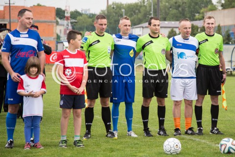  20.06.2015 LODZ POLAND<br />PILKA NOZNA <br />BIZNESOWA LIGA POMOCY NA RZECZ FUNDACJI GAJUSZ<br />N/Z DAMIAN RADOWICZ<br /> 