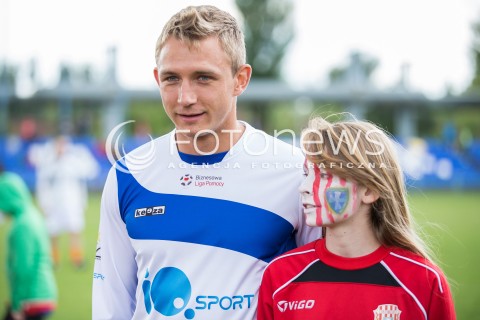  20.06.2015 LODZ POLAND<br />PILKA NOZNA <br />BIZNESOWA LIGA POMOCY NA RZECZ FUNDACJI GAJUSZ<br />N/Z JAKUB RZEZNICZAK<br /> 