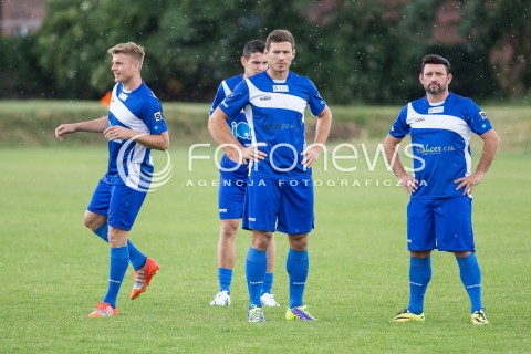  20.06.2015 LODZ POLAND<br />PILKA NOZNA <br />BIZNESOWA LIGA POMOCY NA RZECZ FUNDACJI GAJUSZ<br />N/Z KRZYSZTOF OSTROWSKI RADOSLAW MATUSIAK <br /> 