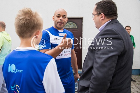  20.06.2015 LODZ POLAND<br />PILKA NOZNA <br />BIZNESOWA LIGA POMOCY NA RZECZ FUNDACJI GAJUSZ<br />N/Z JOSEPH DAYO OSHADOGAN <br /> 