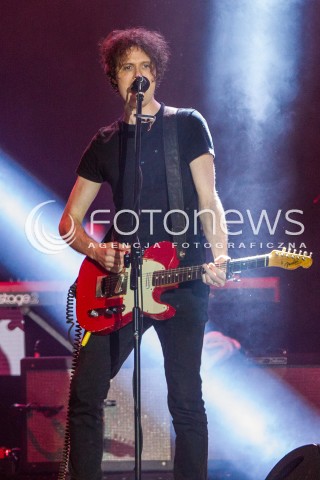  26.06.2015 RZESZOW<br />EUROPEJSKI STADION KULTURY NA STADIONIE MIEJSKIM W RZESZOWIE<br />EUROPEJSKI STADION KULTURY TO CZESC PROJEKTU WSCHOD KULTURY, KTORY LACZY TRZY MIASTA RZESZOW, LUBLIN I BIALYSTOK<br />N/Z ZESPOL THE FRATELLIS ( JOHN LAWLER PS. JON FRATELLI )<br /> 