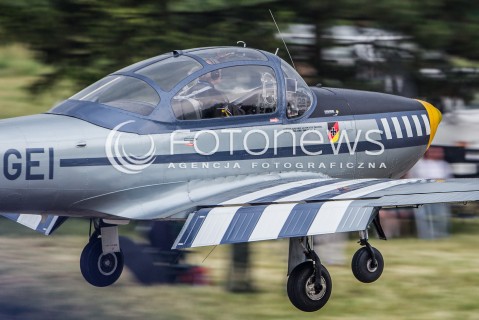  27.06.2015 KRAKOW<br />XI MALOPOLSKI PIKNIK LOTNICZY W KRAKOWIE<br />N/Z SAMOLOT FOCKE-WULF FWP-149D (REJESTRACJA: D-EGEI )<br /> 