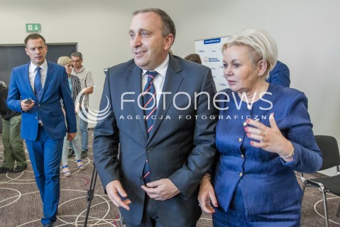  30.06.2015 RZESZOW<br />WIZYTA MINISTRA SPRAW ZAGRANICZNYCH GRZEGORZA SCHETYNY NA PODKARPACIU<br />N/Z GRZEGORZ SCHETYNA KRYSTYNA SKOWRONSKA<br /> 