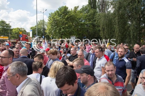  02.07.2015 LODZ POLAND<br />
PILKA NOZNA <br />
KONFERENCJA W SPRAWIE REAKTYWACJI WIDZEWA LODZ<br />
N/Z STOWARZYSZENIE REAKTYWACJA TRADYCJI SPORTOWYCH WIDZEW LODZ<br />
 