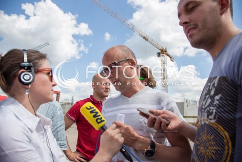  02.07.2015 LODZ POLAND<br />
PILKA NOZNA <br />
KONFERENCJA W SPRAWIE REAKTYWACJI WIDZEWA LODZ<br />
N/Z GRZEGORZ WARANECKI<br />
 