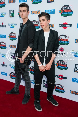  02.07.2015 WARSZAWA<br />GALA OGLOSZENIA NOMINACJI DO ESKA MUSIC AWARDS 2015<br />N/Z JEREMI SIKORSKI ARTUR SIKORSKI<br /> 