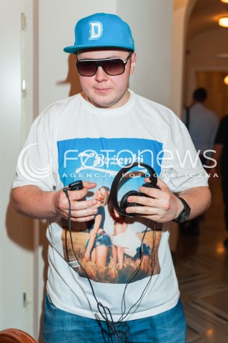  02.07.2015 WARSZAWA<br />GALA OGLOSZENIA NOMINACJI DO ESKA MUSIC AWARDS 2015<br />N/Z DONATAN WITOLD CZAMARA<br /> 