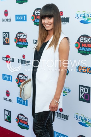  02.07.2015 WARSZAWA<br />
GALA OGLOSZENIA NOMINACJI DO ESKA MUSIC AWARDS 2015<br />
N/Z SARA CHMIEL<br />
 