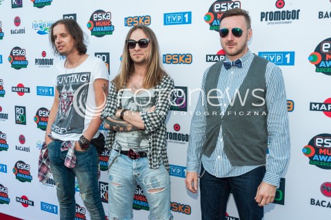  02.07.2015 WARSZAWA<br />GALA OGLOSZENIA NOMINACJI DO ESKA MUSIC AWARDS 2015<br />N/Z ZESPOL VIDEO<br /> 