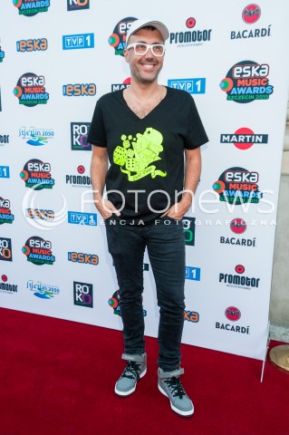 02.07.2015 WARSZAWA<br />GALA OGLOSZENIA NOMINACJI DO ESKA MUSIC AWARDS 2015<br />N/Z DJ ADAMUS<br /> 