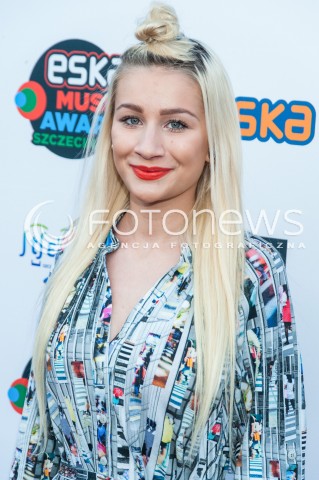  02.07.2015 WARSZAWA<br />GALA OGLOSZENIA NOMINACJI DO ESKA MUSIC AWARDS 2015<br />N/Z AGATA DZIARMAGOWSKA<br /> 