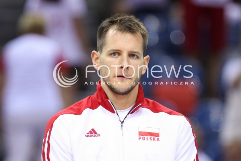  03.07.2015 KRAKOW <br />SIATKOWKA MEZCZYZN LIGA SWIATOWA 2015 <br />FIVB VOLLEYBALL WORLD LEAGUE 2015 <br />MECZ POLSKA - USA ( POLAND - UNITED STATES ) <br />N/Z BARTOSZ KUREK SYLWETKA <br /> 