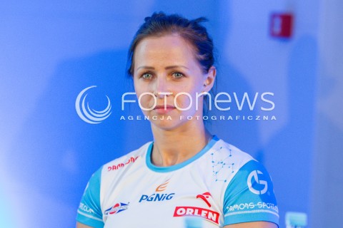  04.07.2015 KRAKOW <br />PREZENTACJA NOWYCH SIATKAREK CHEMIKA POLICE<br />N/Z PAULINA MAJ ERWARDT<br /> 