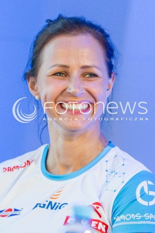  04.07.2015 KRAKOW <br />PREZENTACJA NOWYCH SIATKAREK CHEMIKA POLICE<br />N/Z PAULINA MAJ ERWARDT<br /> 