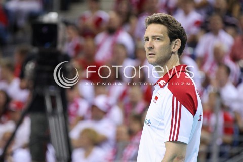  04.07.2015 KRAKOW <br />SIATKOWKA MEZCZYZN LIGA SWIATOWA 2015 <br />FIVB VOLLEYBALL WORLD LEAGUE 2015 <br />MECZ POLSKA - USA ( POLAND - UNITED STATES ) <br />N/Z STEPHANE ANTIGA TRENER ( HEAD COACH ) <br /> 