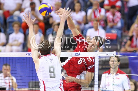  04.07.2015 KRAKOW <br />SIATKOWKA MEZCZYZN LIGA SWIATOWA 2015 <br />FIVB VOLLEYBALL WORLD LEAGUE 2015 <br />MECZ POLSKA - USA ( POLAND - UNITED STATES ) <br />N/Z BARTOSZ KUREK <br /> 