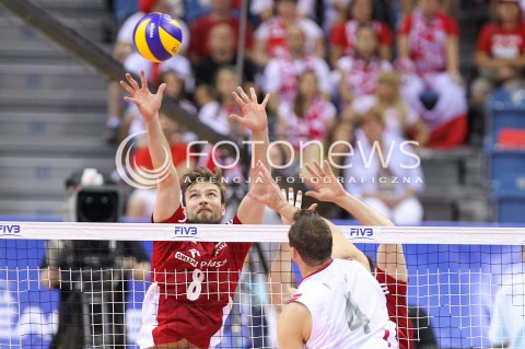  04.07.2015 KRAKOW <br />SIATKOWKA MEZCZYZN LIGA SWIATOWA 2015 <br />FIVB VOLLEYBALL WORLD LEAGUE 2015 <br />MECZ POLSKA - USA ( POLAND - UNITED STATES ) <br />N/Z ANDRZEJ WRONA <br /> 
