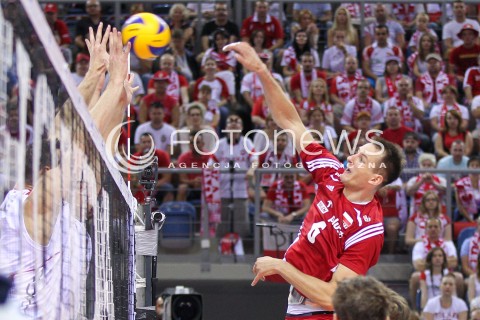  04.07.2015 KRAKOW <br />SIATKOWKA MEZCZYZN LIGA SWIATOWA 2015 <br />FIVB VOLLEYBALL WORLD LEAGUE 2015 <br />MECZ POLSKA - USA ( POLAND - UNITED STATES ) <br />N/Z BARTOSZ KUREK <br /> 