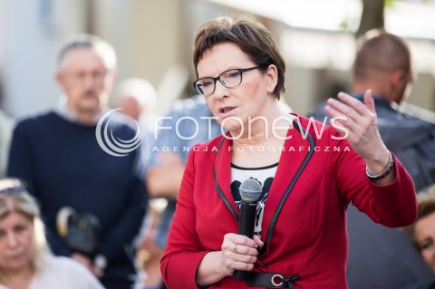  13.07.2015 LODZ<br />SPOTKANIE PREMIER EWY KOPACZ Z WYBORCAMI W LODZI<br />N/Z PREMIER EWA KOPACZ<br /> 