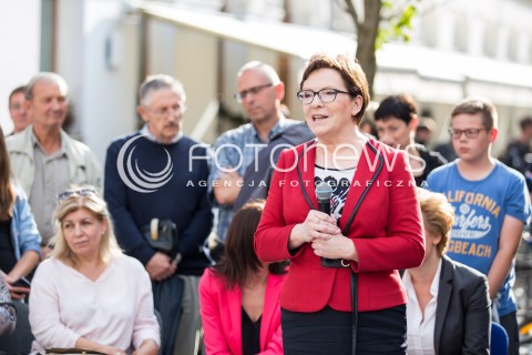  13.07.2015 LODZ<br />SPOTKANIE PREMIER EWY KOPACZ Z WYBORCAMI W LODZI<br />N/Z PREMIER EWA KOPACZ<br /> 