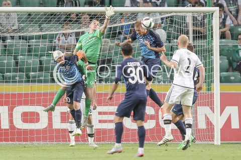  16.07.2015 WARSZAWA PILKA NOZNA<br />FOOTBALL LIGA EUROPY II RUNDA ELIMINACJI<br />MECZ LEGIA WARSZAWA - FC BOTOSANI<br />N/Z STRZAL NA BRAMKE FC BOTOSANI<br /> 